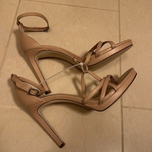 NEW! Steve Madden Natural Kammi Strappy Platform Sandal - Size 10 - Picture 10 of 16